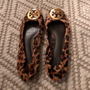Tory Burch Reva flats. Like new